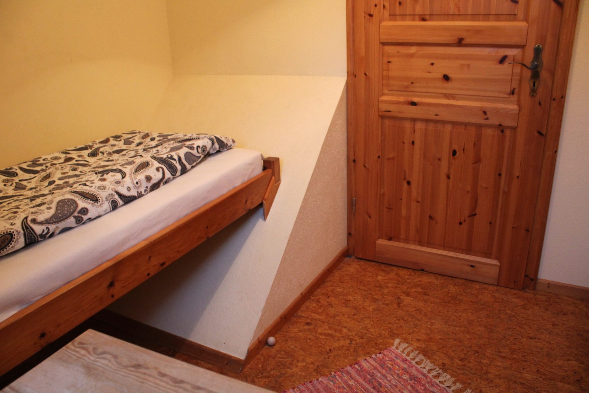 Kinderschlafzimmer der Ferienwohnung Kiebitz